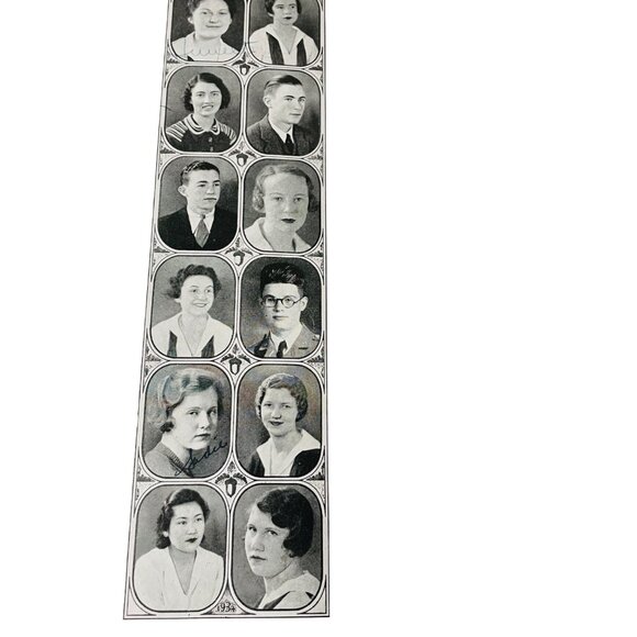 Vintage 1934 Alameda High School Yearbook - Picture 9 of 11